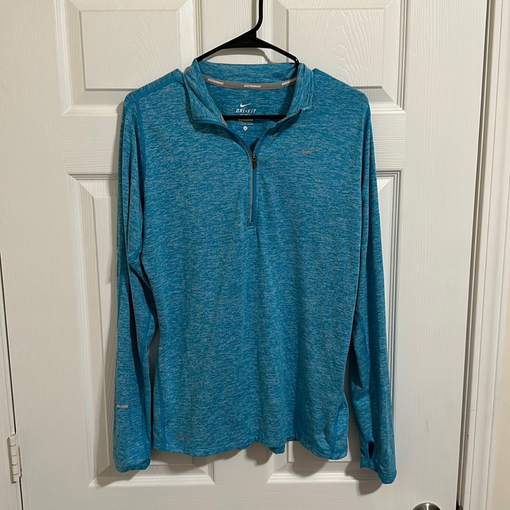 Nike women’s quarter zip dry fit jacket